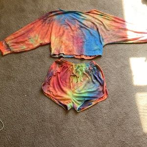 Two peace rainbow casual wear